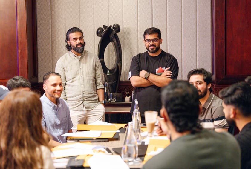 Fasset team on a video call across time zones